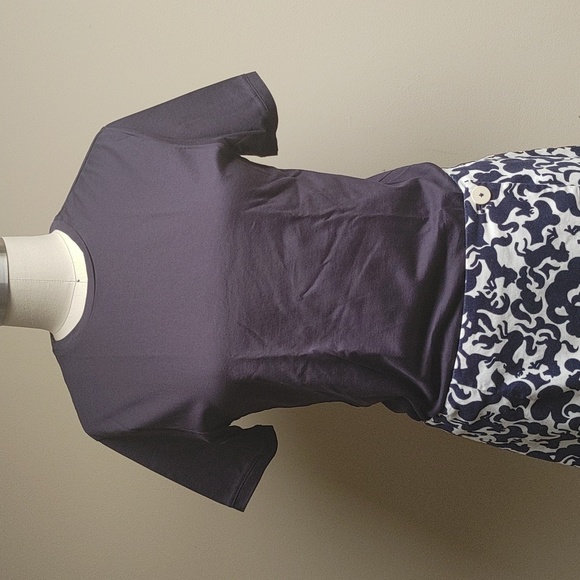 MURANO Navy Short Sleeve T-Shirt Small - Picture 1 of 10